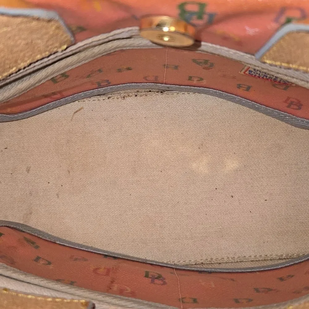 Dooney & Bourke Orange Tote Bag
